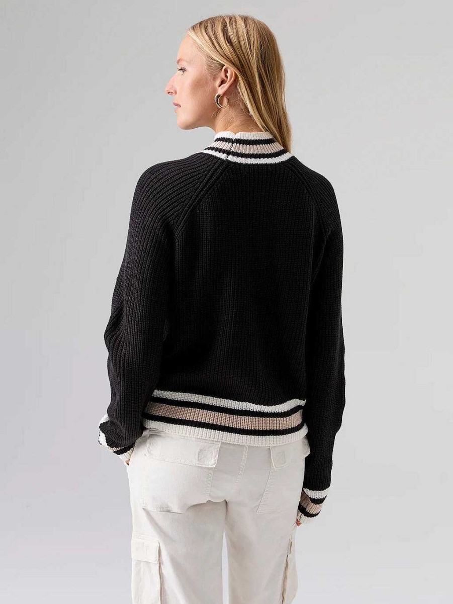 Apparel Sanctuary | Sporty Stripe Sweater Xs