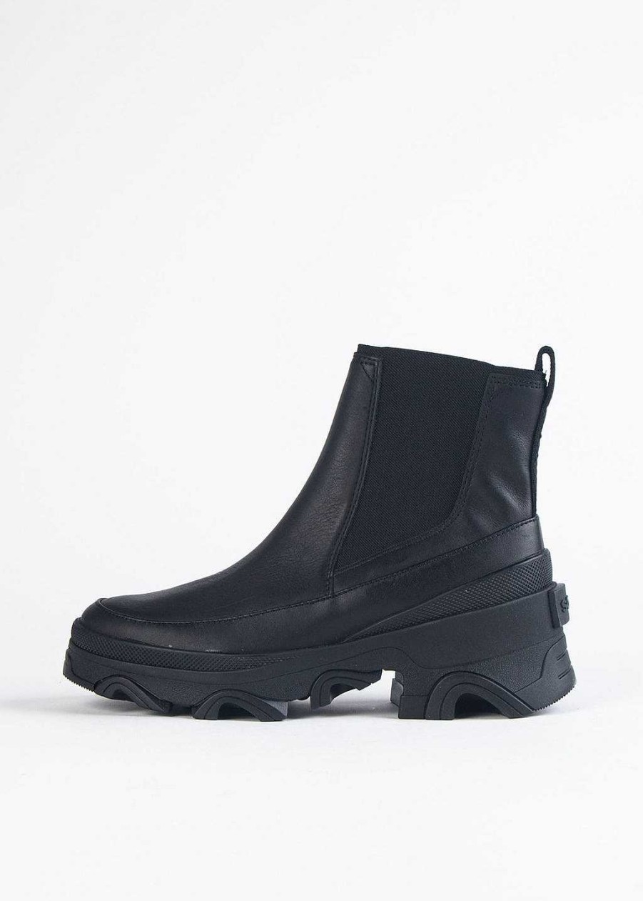 Shoes Sorel | Brex Chelsea Waterproof Boot Black Black