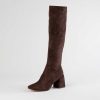 Shoes Silent D | Carolyn Tall Boot Chocolate