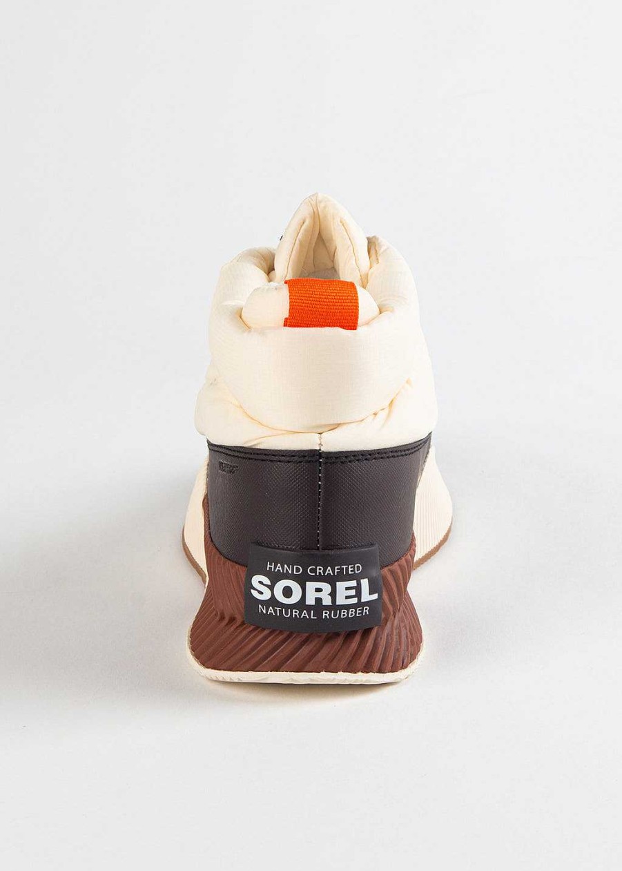 Shoes Sorel | Out And About Puffy Zip Boot Chalk