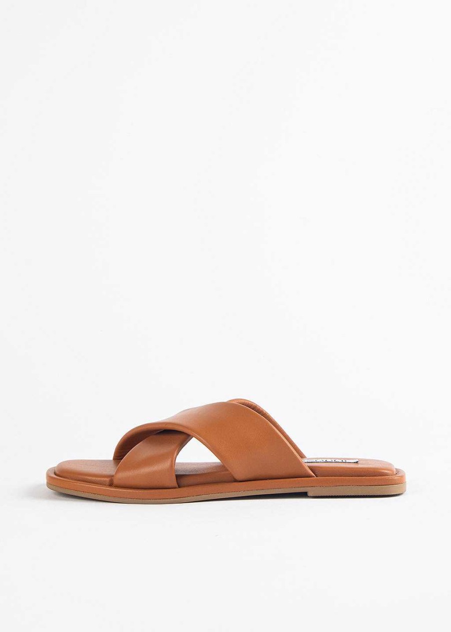 Shoes Inuovo | Flat Crossband Sandal Coconut Leather