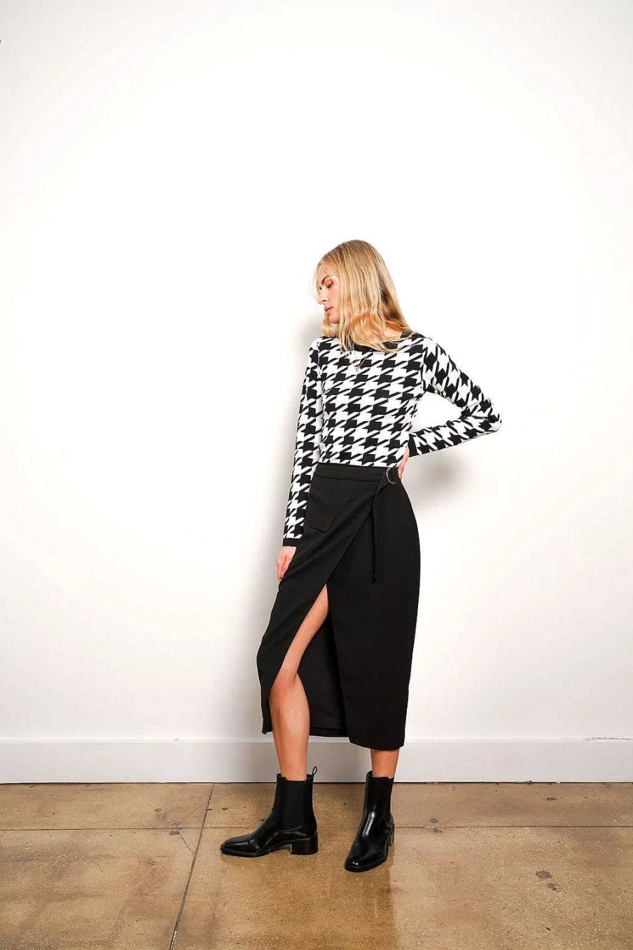 Apparel Central Park West | Mason Wrap Skirt Xs