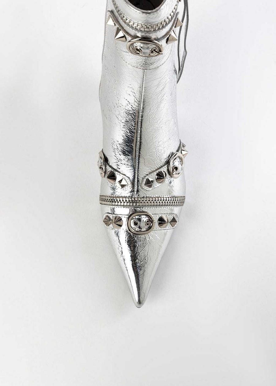 Shoes Jeffrey Campbell | Alt-Rock Bootie Silver