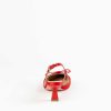 Shoes Roberto Festa | Iamy Slingback Heel Red Satin