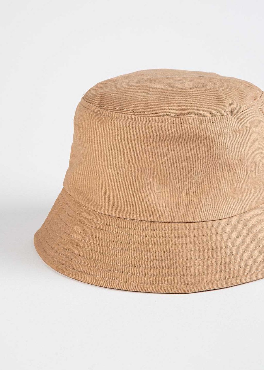 Accessories Armitage Avenue | Cotton Bucket Hat Khaki