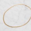 Accessories Armitage Avenue | Flat Chain Necklace Gold