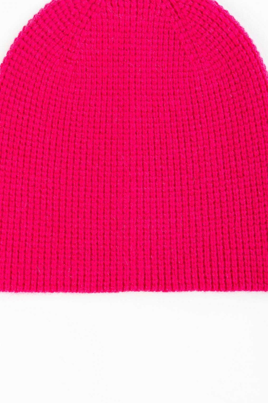 Accessories Echo | Waffle Knit Beanie Pink