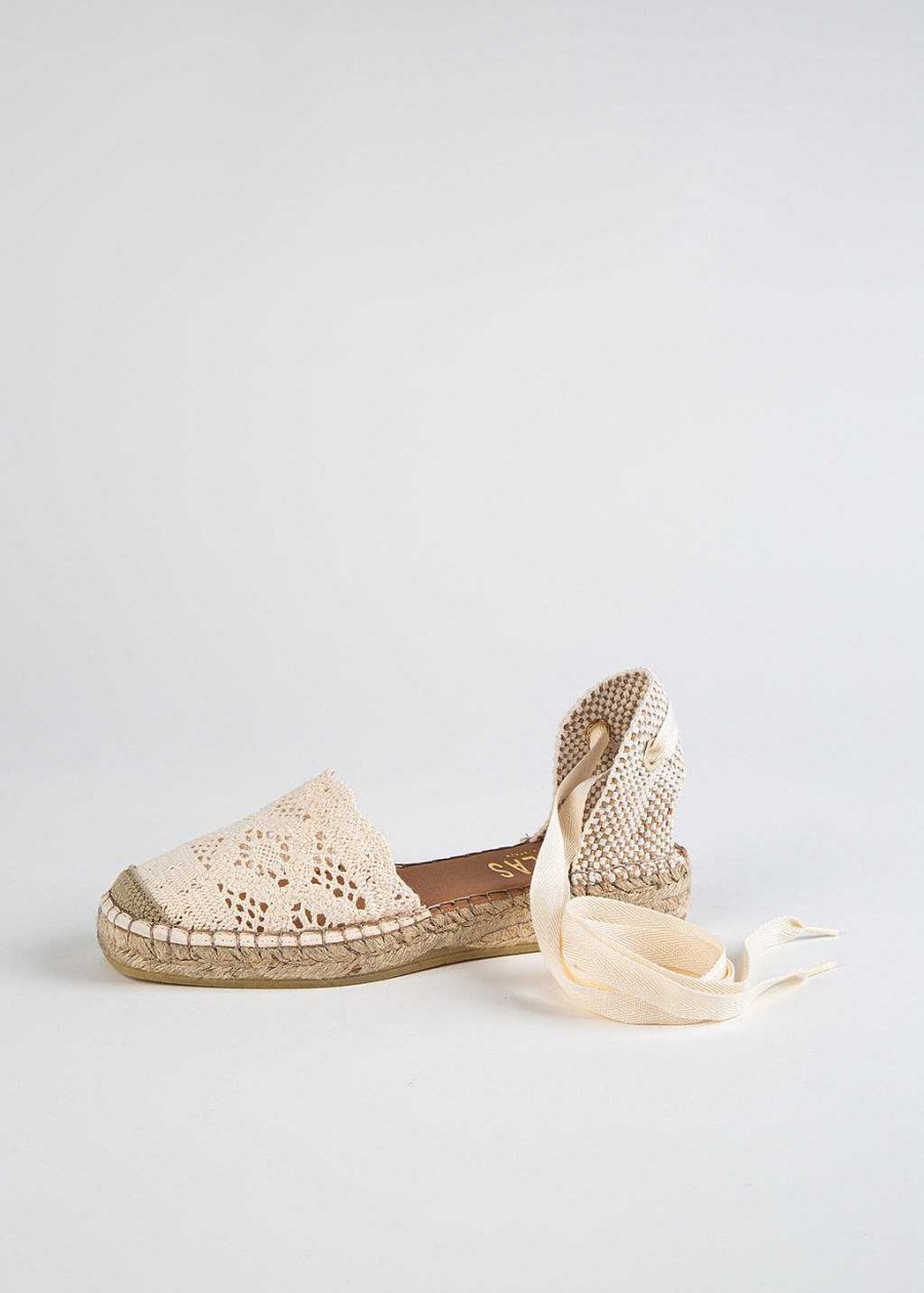 Shoes Fabiolas | Macrame Espadrille Natural