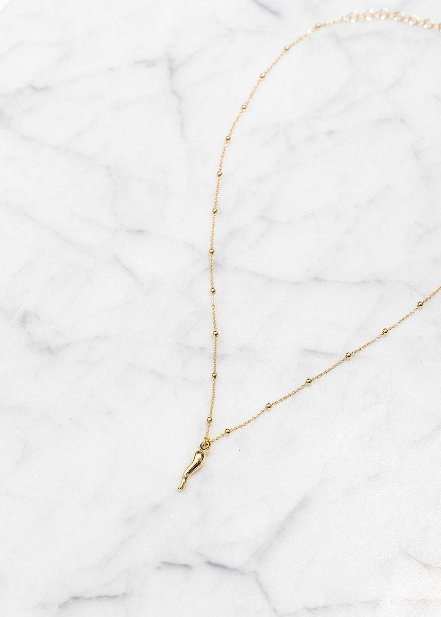 Accessories Armitage Avenue | Corniciello Necklace Gold