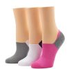 Accessories Hue | Cotton No Show Socks Raspberry