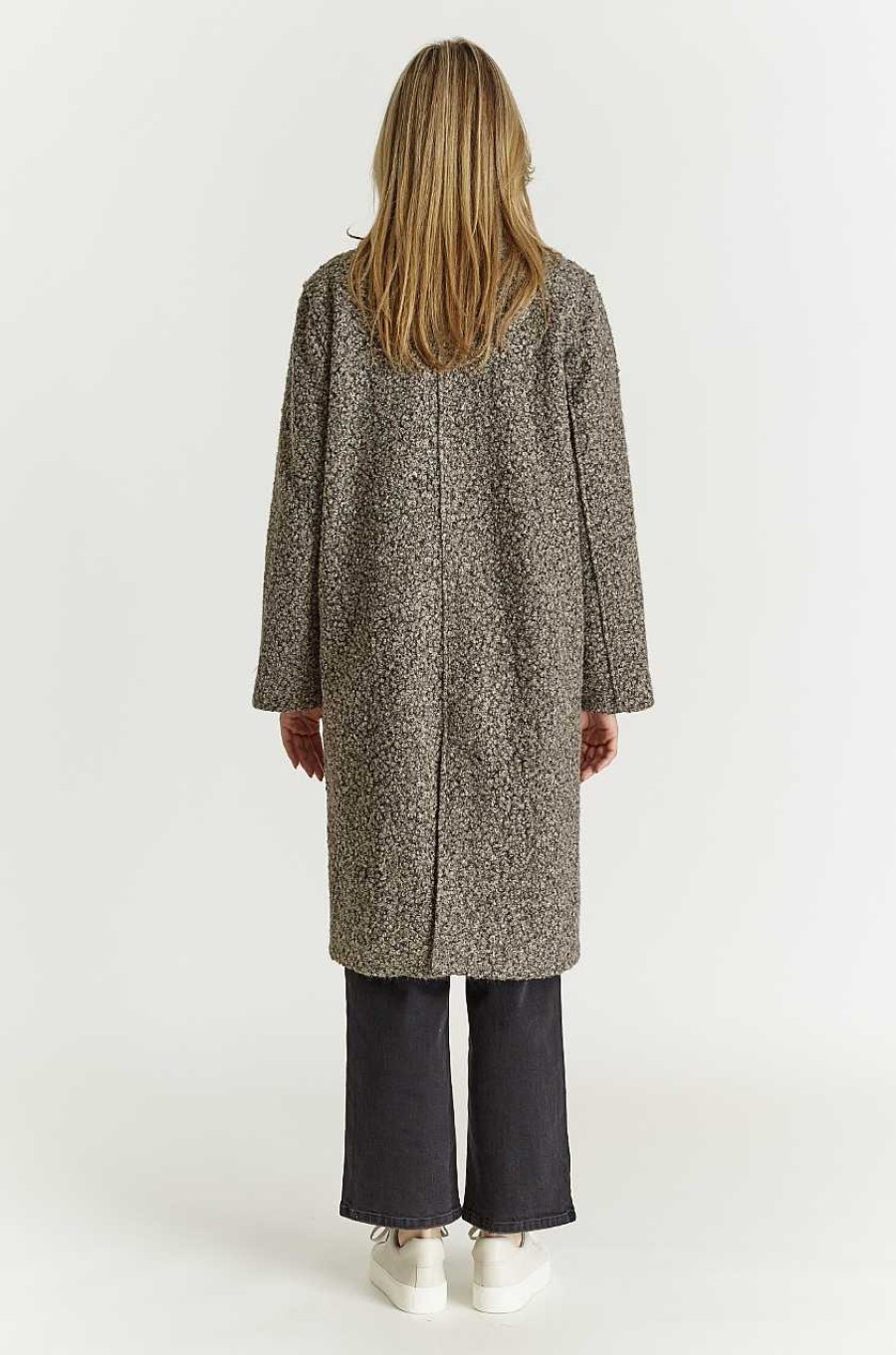 Apparel OAT | Boucle Coat Black