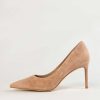 Shoes Jeffrey Campbell | Nikia Suede Pump Nude Suede