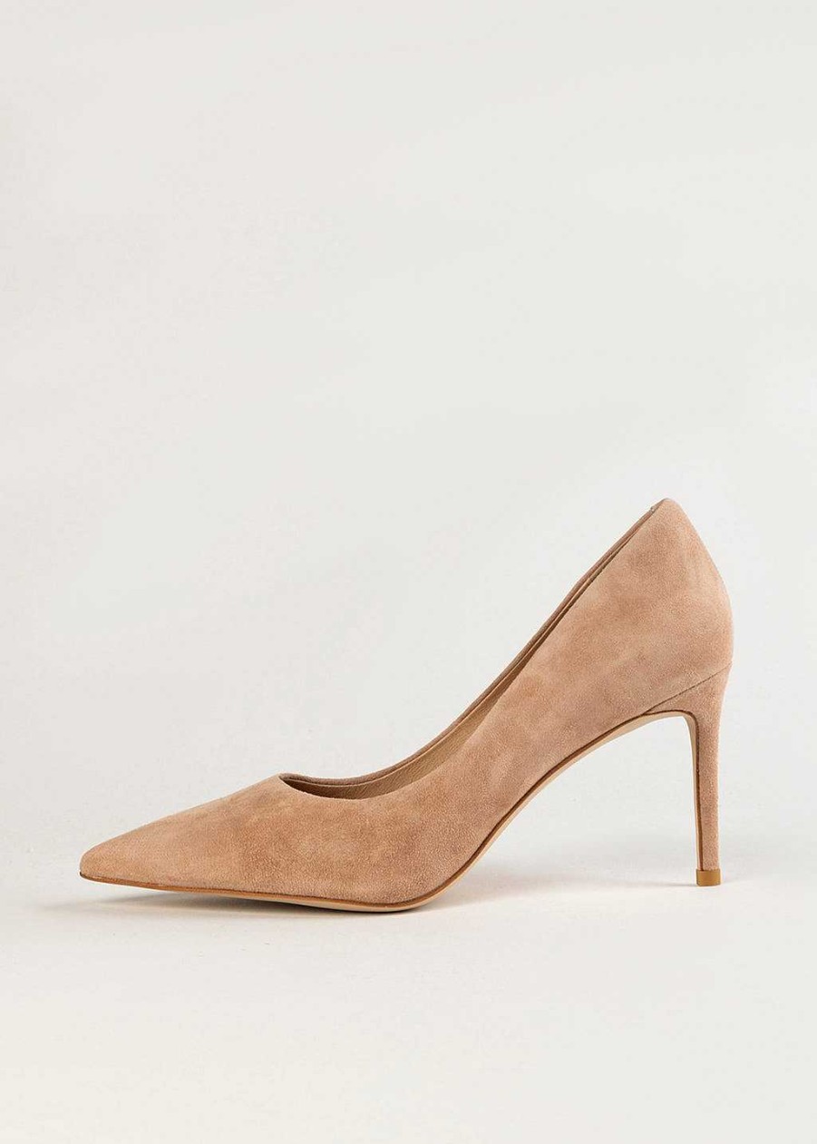 Shoes Jeffrey Campbell | Nikia Suede Pump Nude Suede