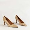 Shoes Ángel Alarcón | Patent Leather Pump Beige Patent