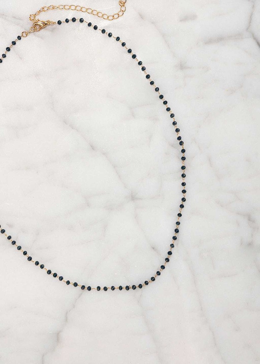 Accessories Armitage Avenue | Delicate Beaded Necklace Gold