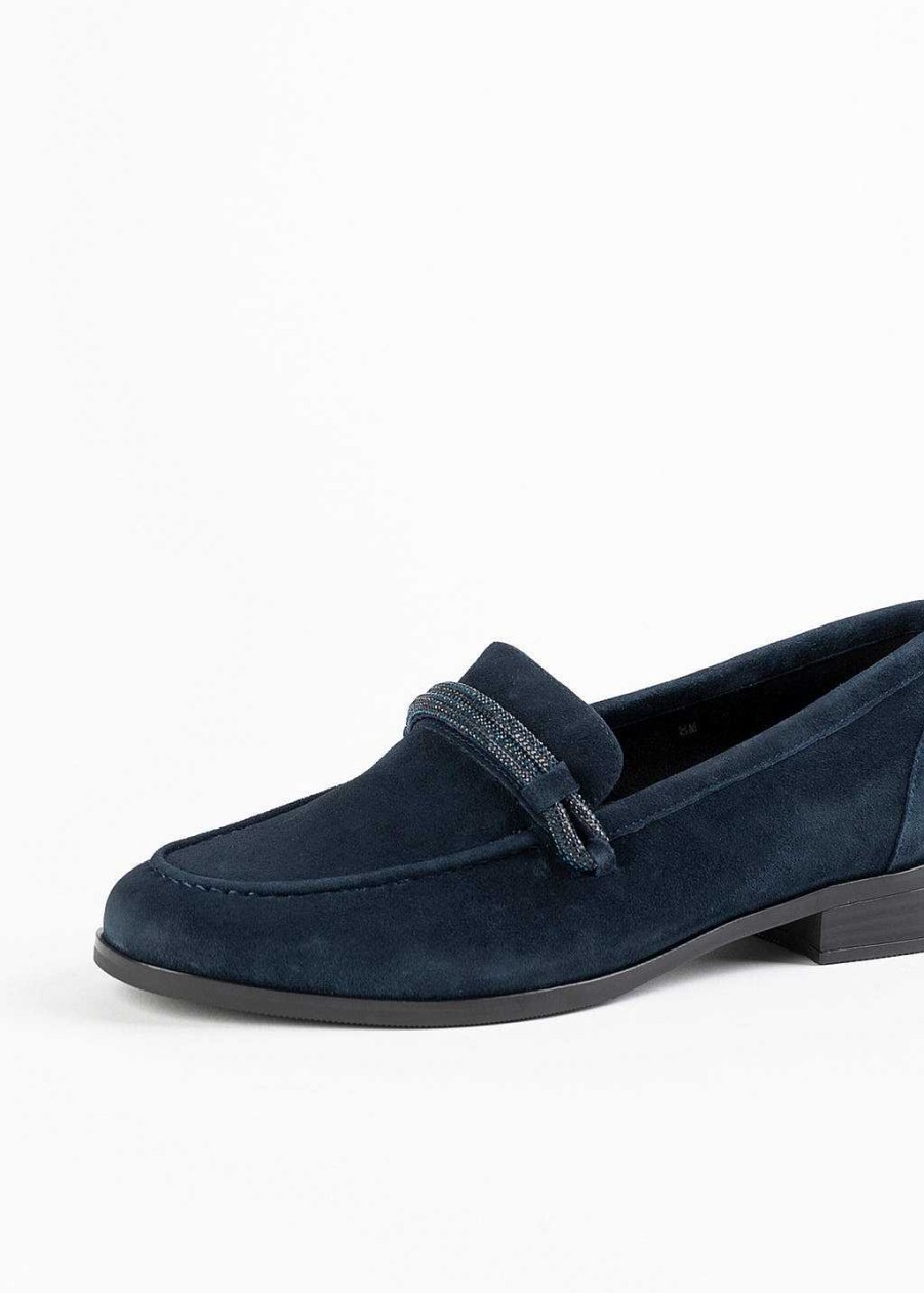 Shoes Vaneli | Karida Suede Loafer Navy