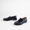 Shoes L'idea by Lori | Leather Penny Loafer Black Leather