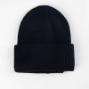 Accessories Alex Max | Solid Color Beanie Black