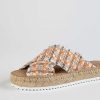 Shoes L'idea by Lori | Archer Espadrille Slide Orange