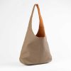 Handbags Melie Bianco | Kenya Shoulder Bag Taupe