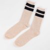 Accessories Le Bon Shoppe | Grandpa Varsity Sock Oatmeal