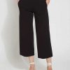 Apparel Lyssé | Leila Cropped Wide Leg Pant Black