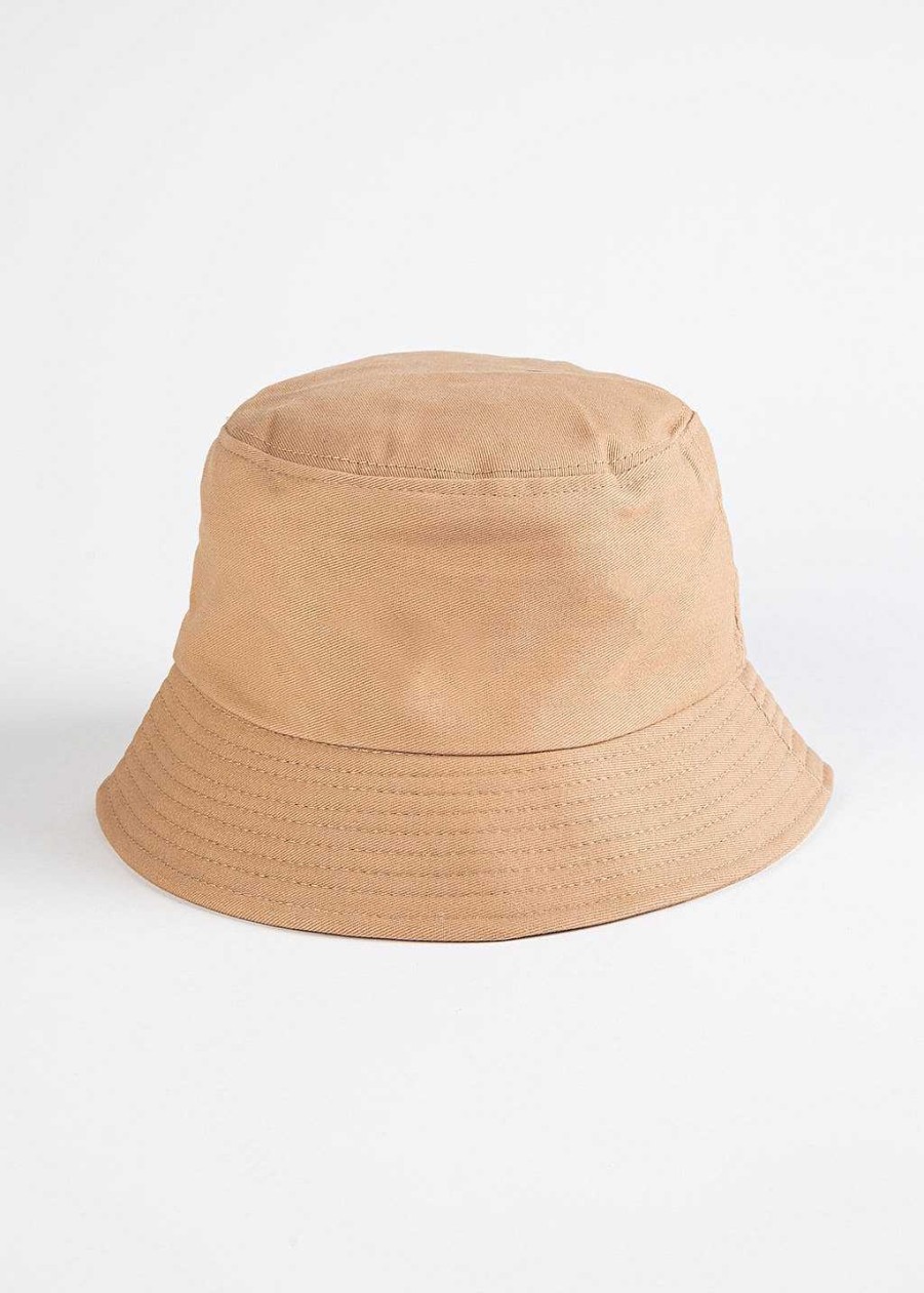 Accessories Armitage Avenue | Cotton Bucket Hat Khaki