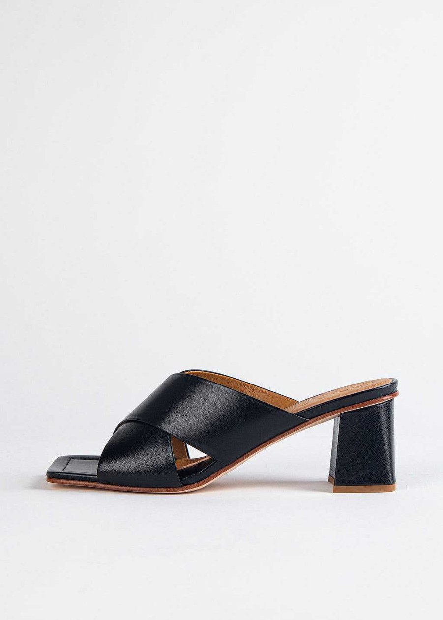 Shoes Fabio Rusconi | Virgi Heeled Sandal Black Leather