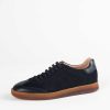 Shoes L'idea by Lori | Suede Low Top Sneaker Black Leather