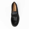 Shoes L'idea by Lori | Haircalf Penny Loafer Black Haircalf