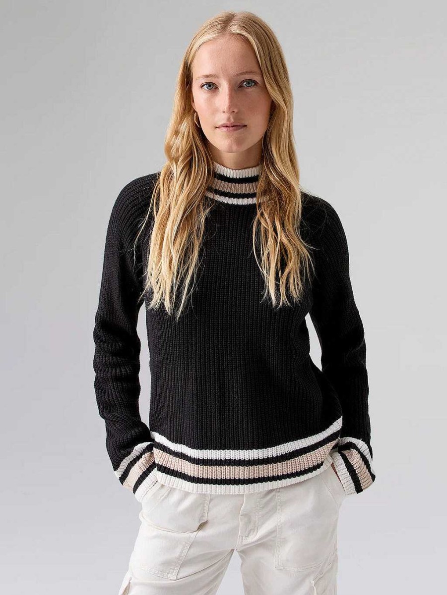 Apparel Sanctuary | Sporty Stripe Sweater Xs