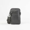 Handbags Haute Shore | Casey Shadow Cell Phone Crossbody Gunmetal