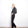 Apparel Central Park West | Wednesday Cropped Jacket Black