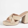 Shoes Beach By Matisse | Esme Heeled Sandal Natural