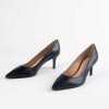 Shoes Fabio Rusconi | Milly Leather Pump Black Leather