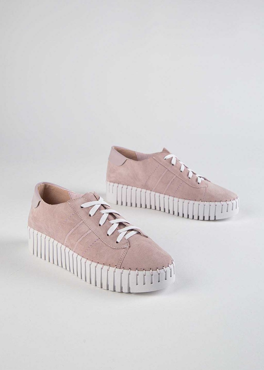 Shoes Silent D | Burrel Lace Up Sneaker Lilac