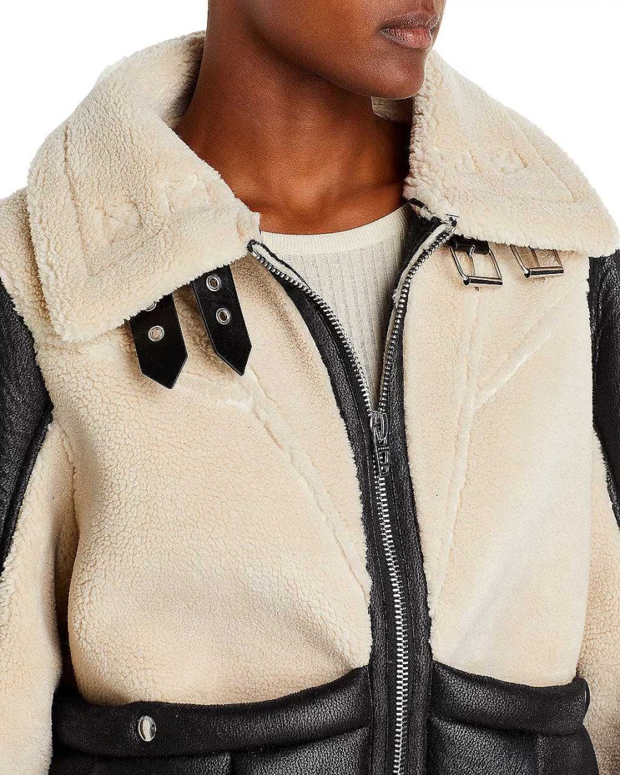 Apparel Blank NYC | Blaze Out Sherpa Jacket Black