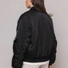 Apparel Rino&Pelle | James Reversible Bomber Jacket Black