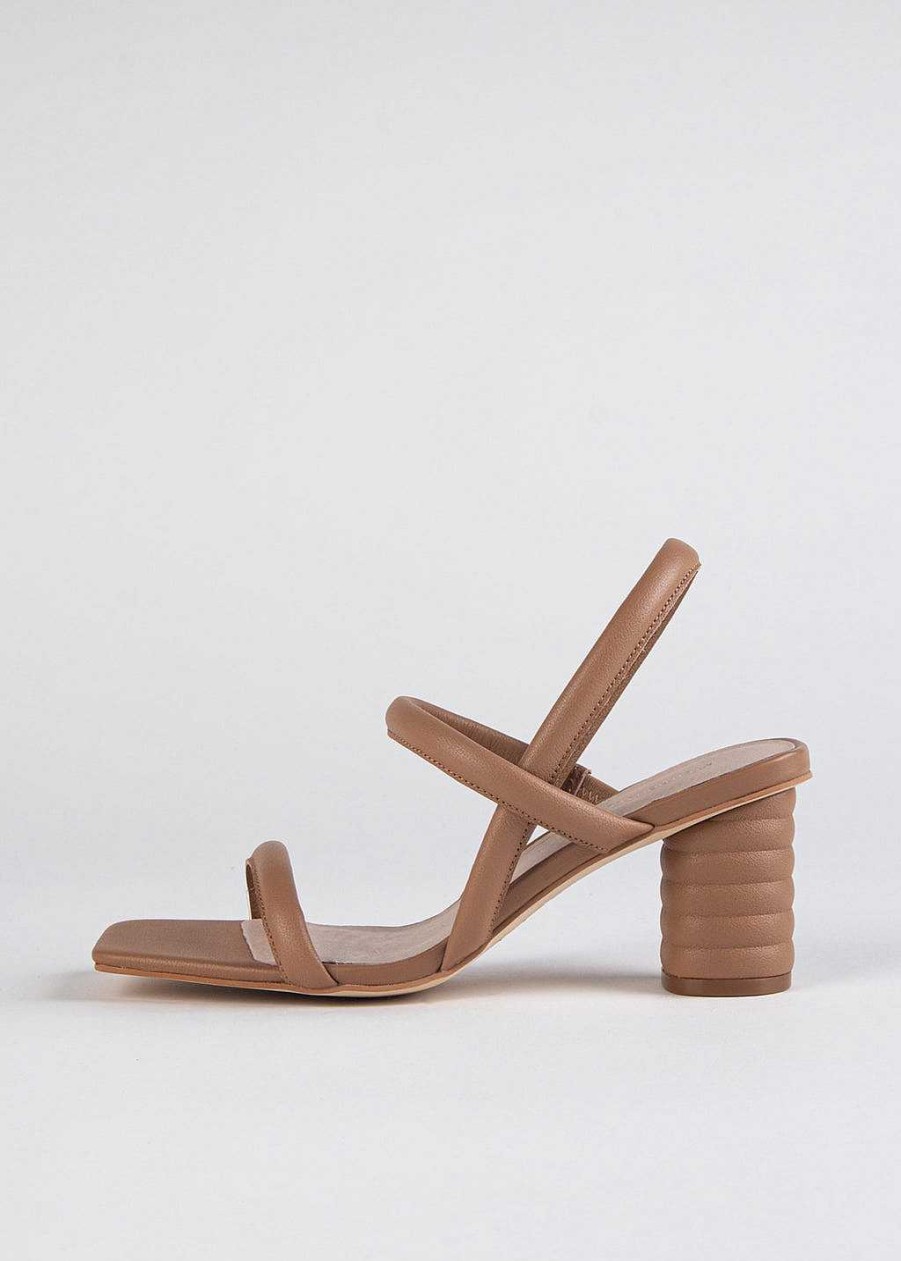 Shoes Intentionally Blank | Kifton Heeled Sandal Clay Leather