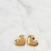 Accessories Armitage Avenue | Large Heart Earring Gold