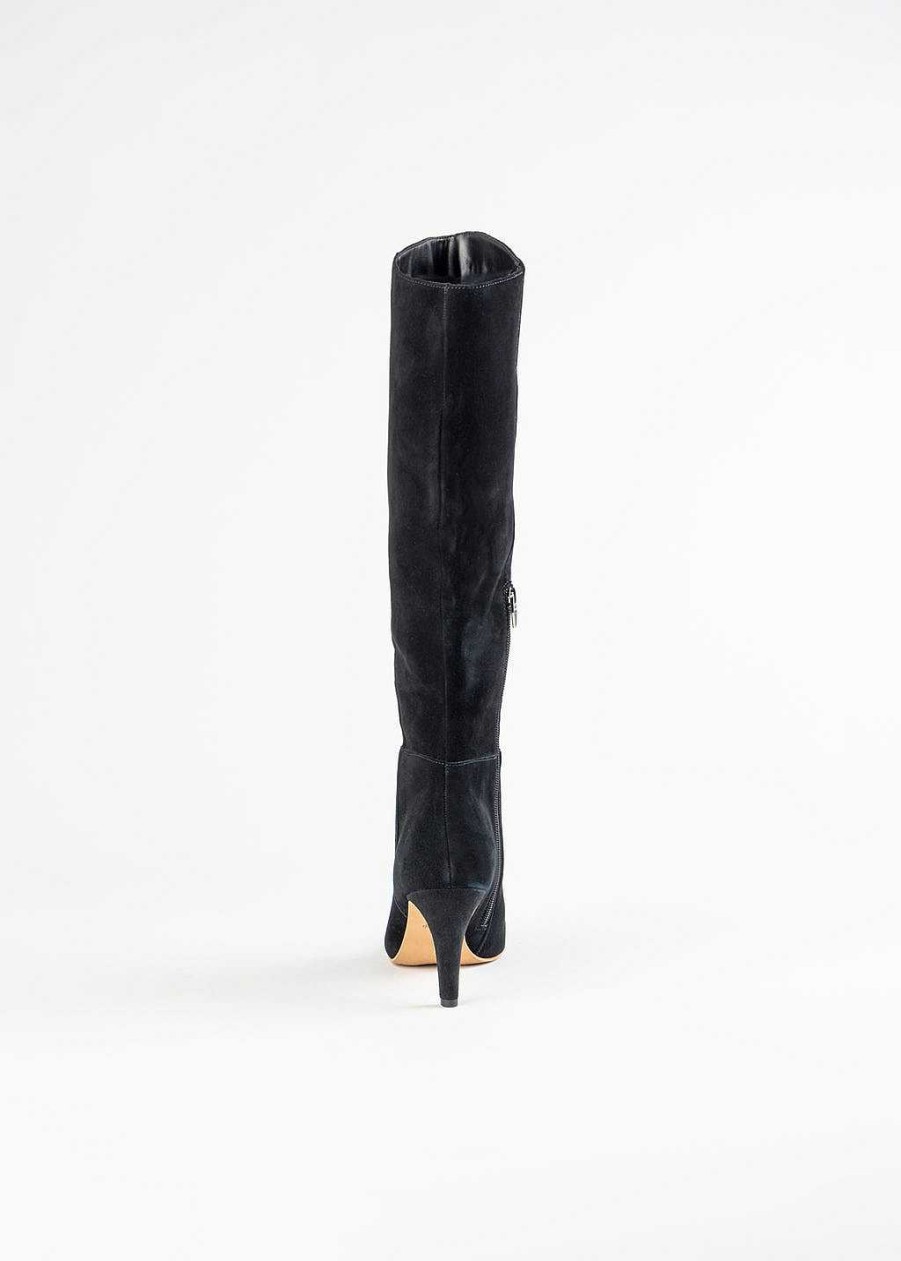 Shoes Dolce Vita | Haze Knee High Boot Onyx Suede