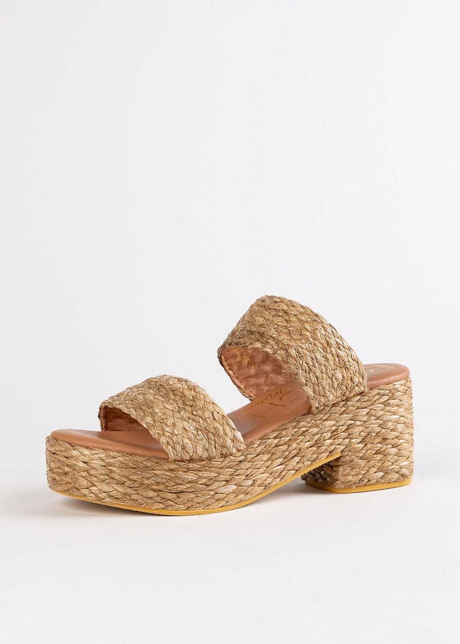 Shoes Beach By Matisse | Ocean Ave Raffia Sandal Cognac