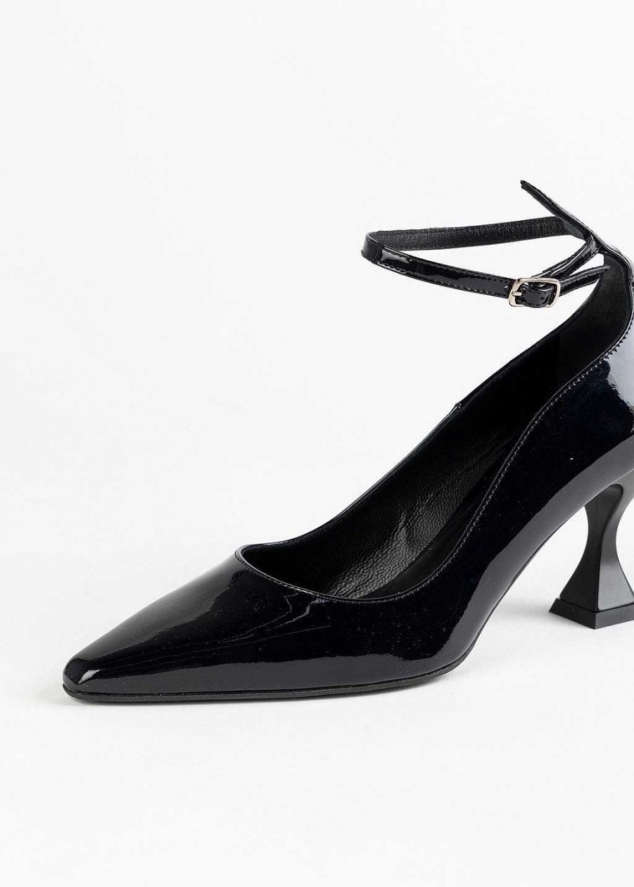 Shoes L'idea by Lori | Mirana Leather Pump Black Patent