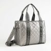 Handbags Haute Shore | Jaime Iron Tote Gunmetal