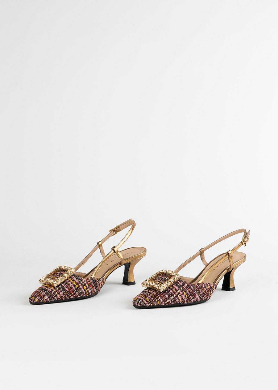 Shoes Roberto Festa | Stefi Slingback Pump Gold