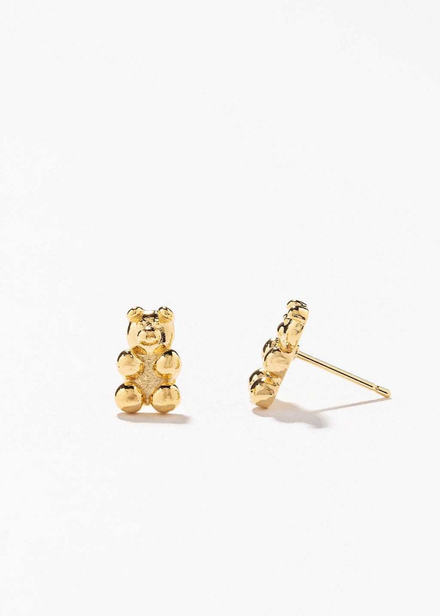 Accessories Armitage Avenue | Gummy Bears Studs Gold