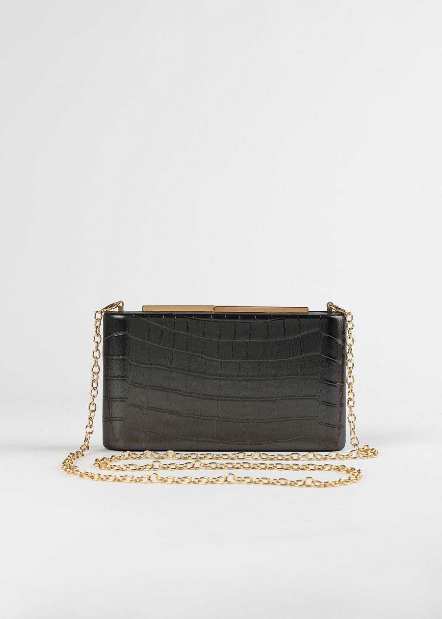 Handbags 42 Gold | Violetta Clutch Pewter