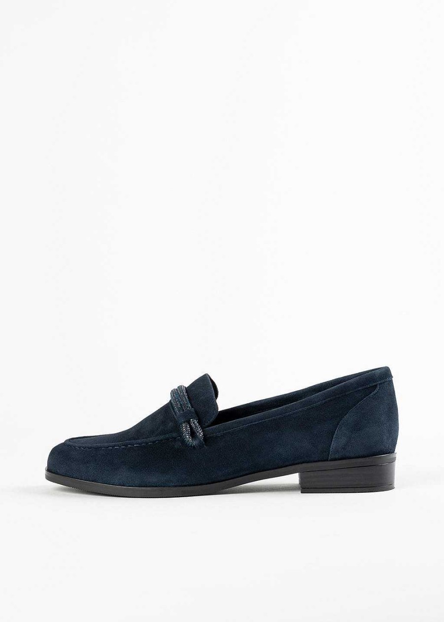 Shoes Vaneli | Karida Suede Loafer Navy