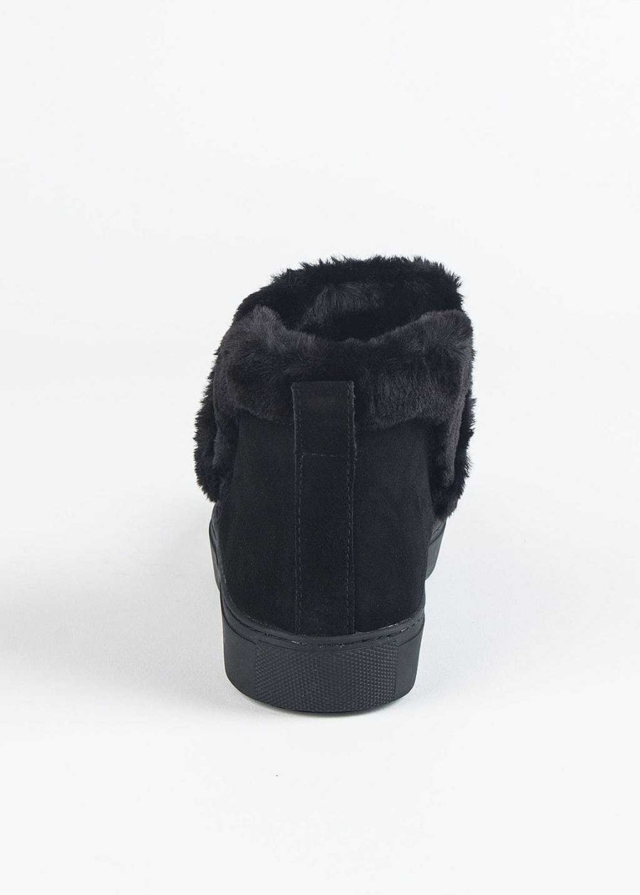 Shoes Cougar | Duffy Fur Cuff Waterproof Boot Black Suede