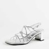 Shoes Jeffrey Campbell | Socialize Heeled Sandal Silver